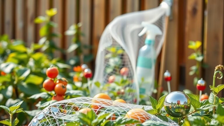 garden squirrel deterrent strategies