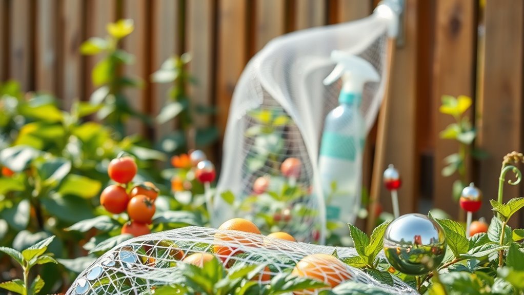 garden squirrel deterrent strategies