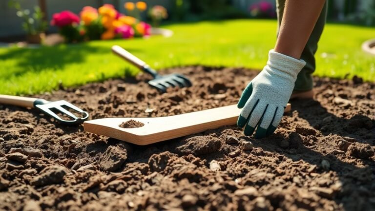 leveling a garden easily
