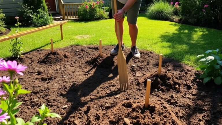 manual garden leveling guide