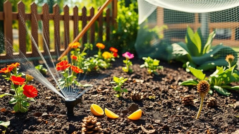 prevent cats in garden