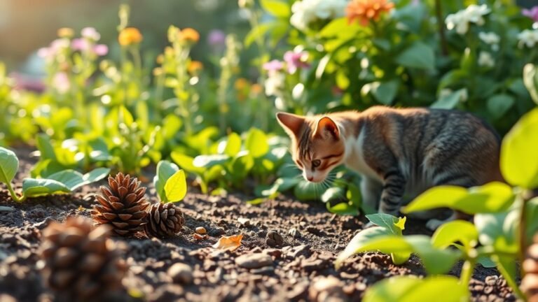 prevent cats in garden