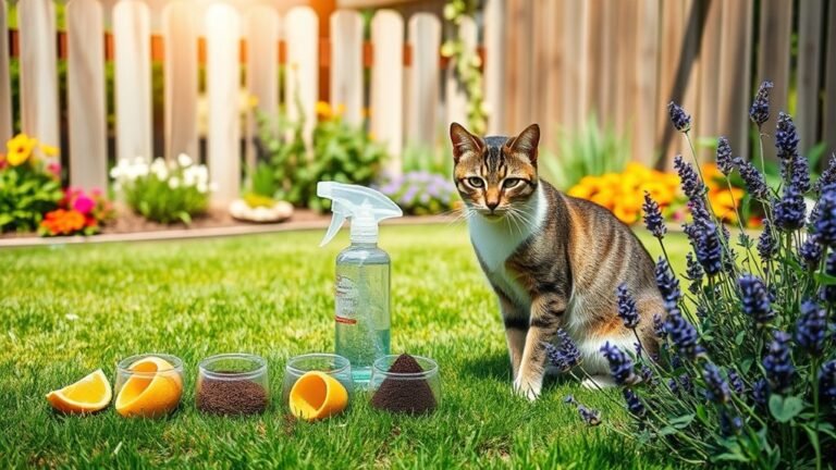 prevent cats in garden