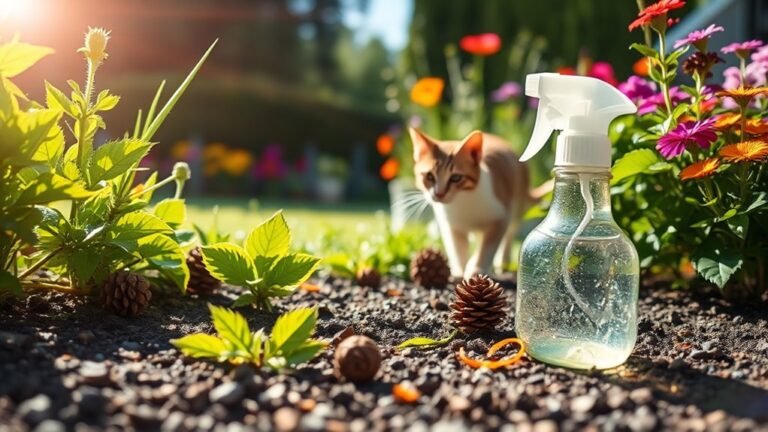 prevent cats in garden