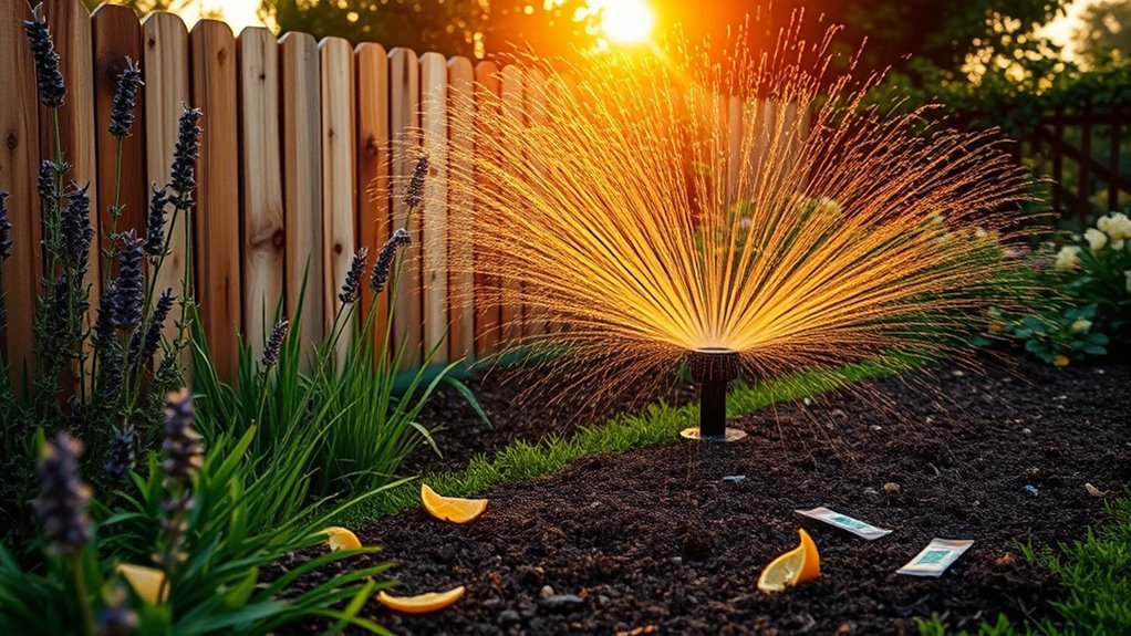prevent foxes in garden