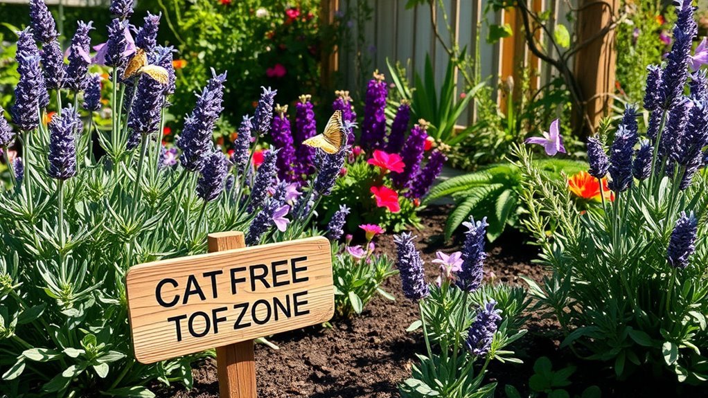cat repelling plant choices