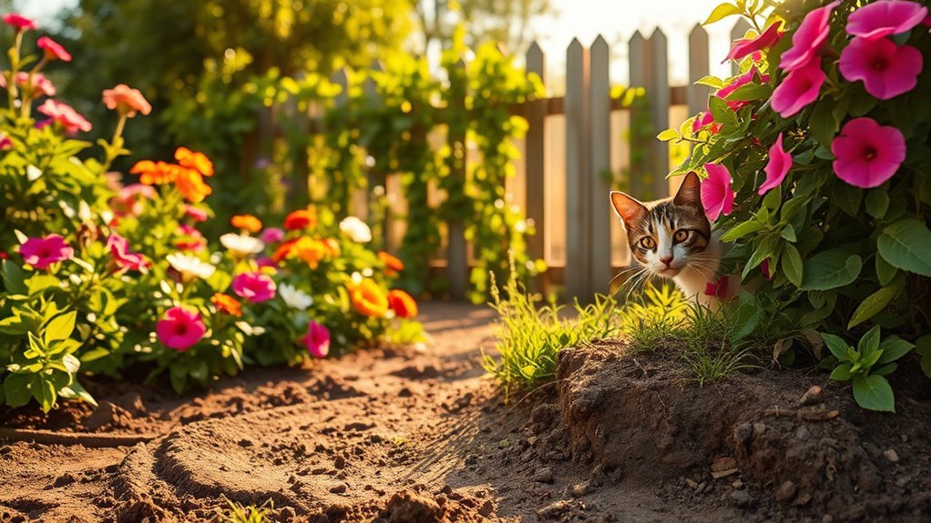 cats prefer soft private soil