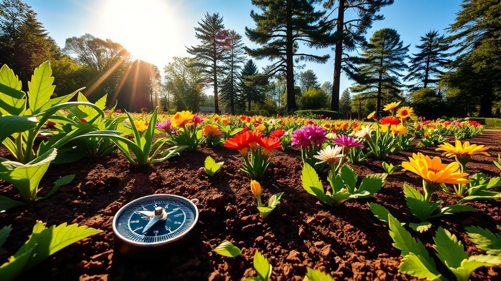 check garden sun exposure