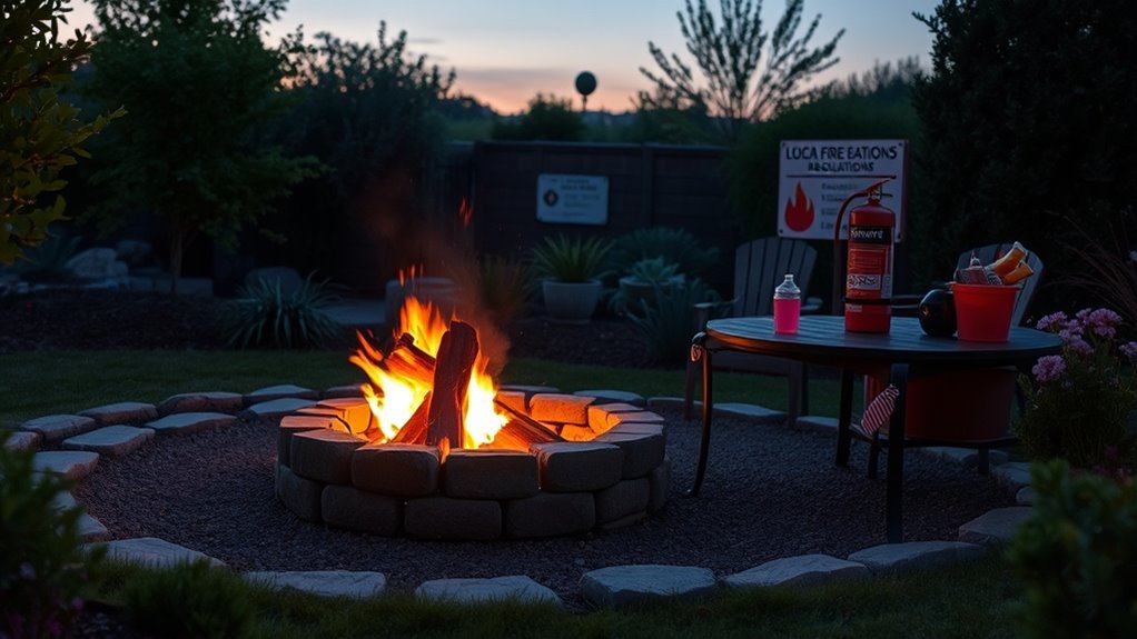 check local fire regulations