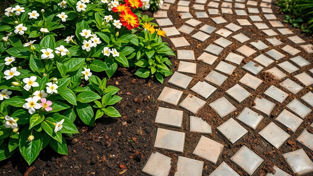 consider water flow and drainage