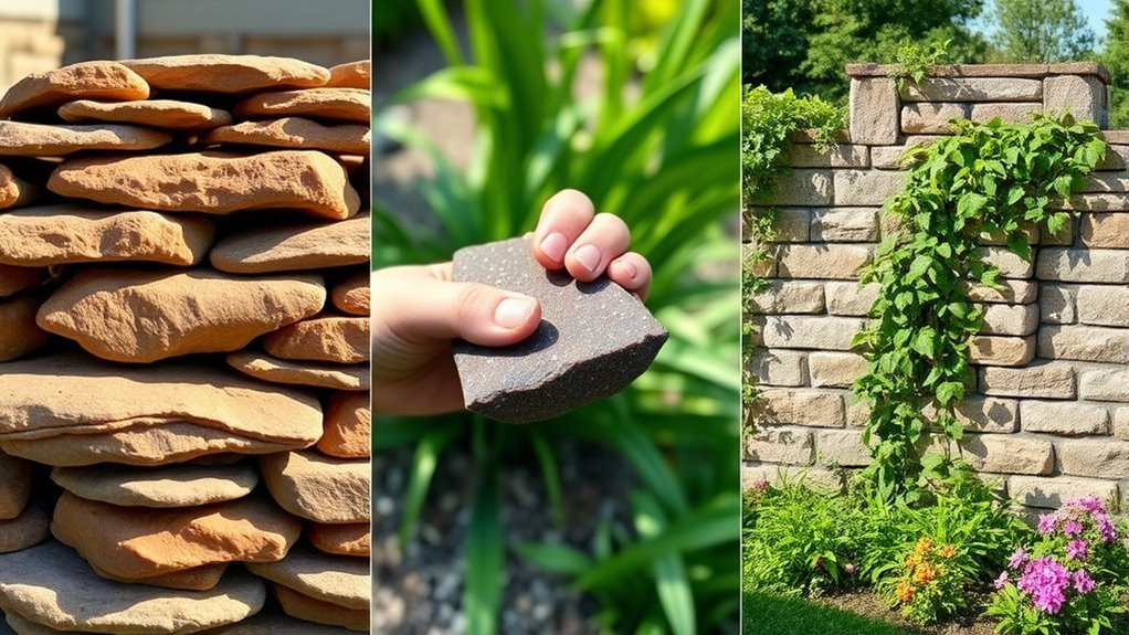 constructing a garden wall