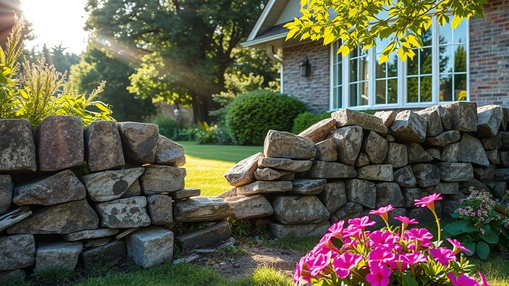 coverage for garden wall damage