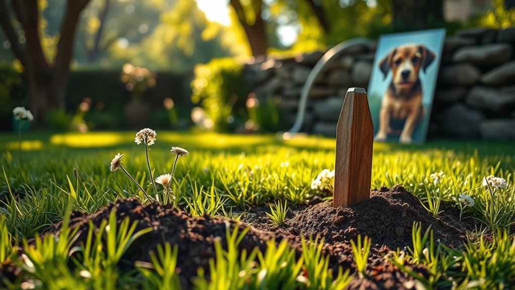 dog burial depth guidelines