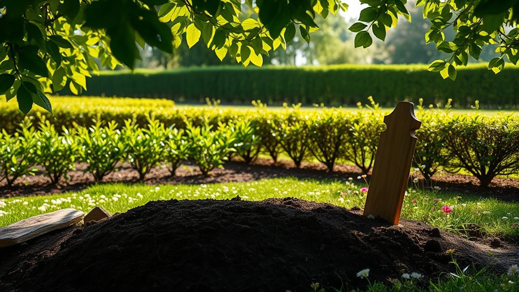 dog burial regulations and rules