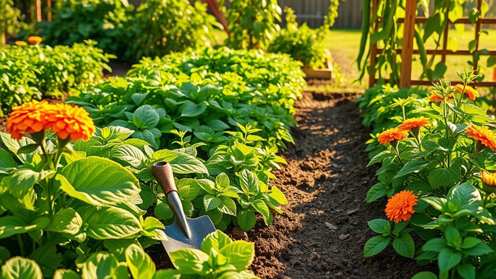 easy quick growing garden plants