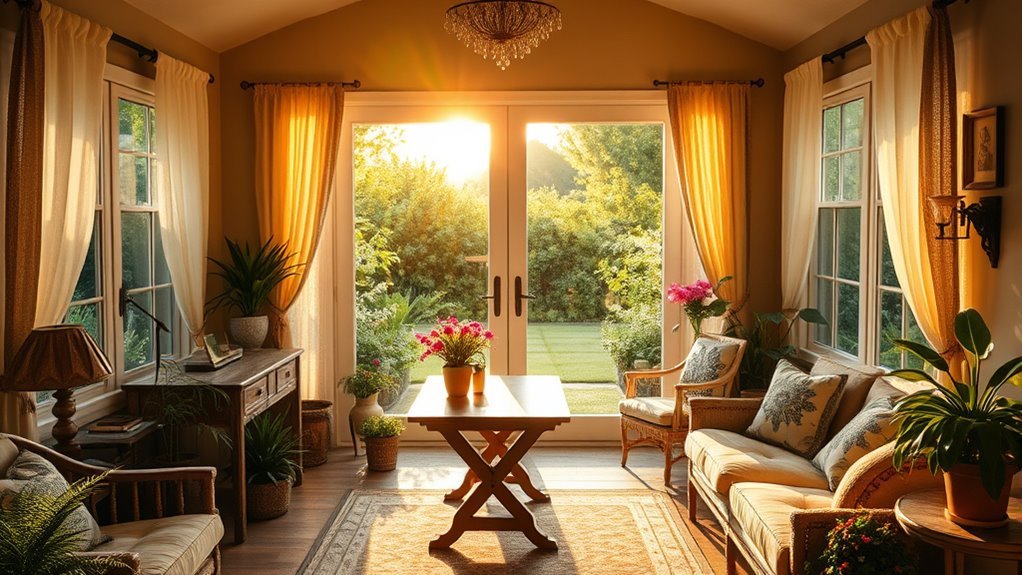 enhance outdoor living space