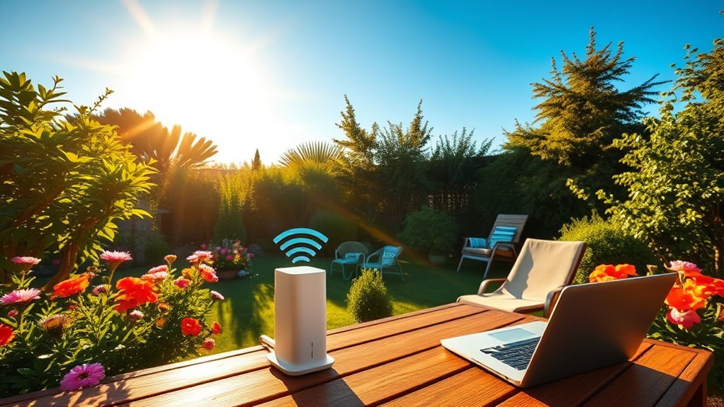 extend wifi to garden