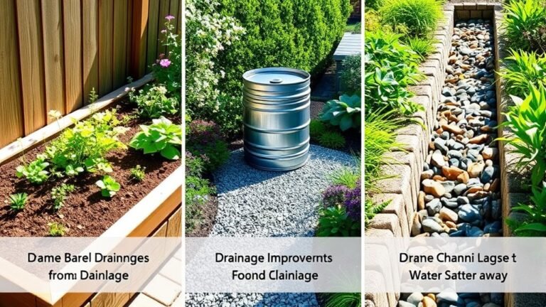 garden drainage improvement tips