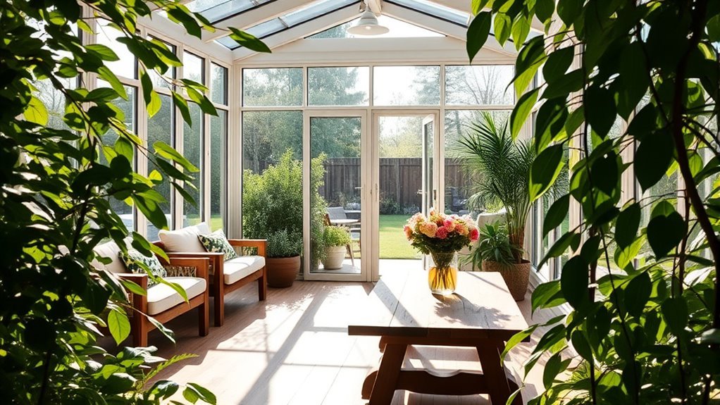 garden room increases property value