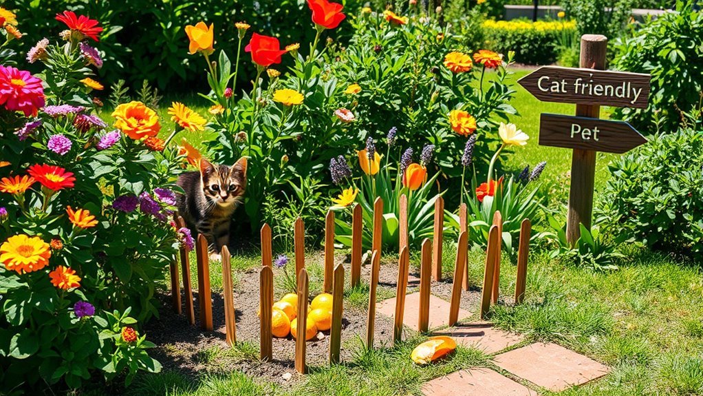 gardening tips for cat control
