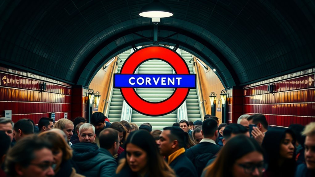 key transfer points for covent garden