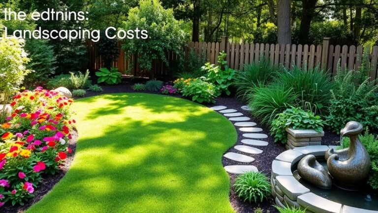 landscaping cost determinants