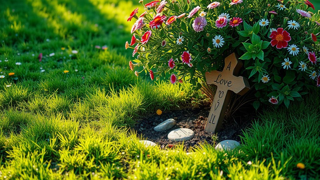legal garden dog burial