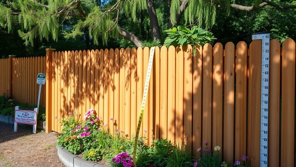 local fencing regulation requirements