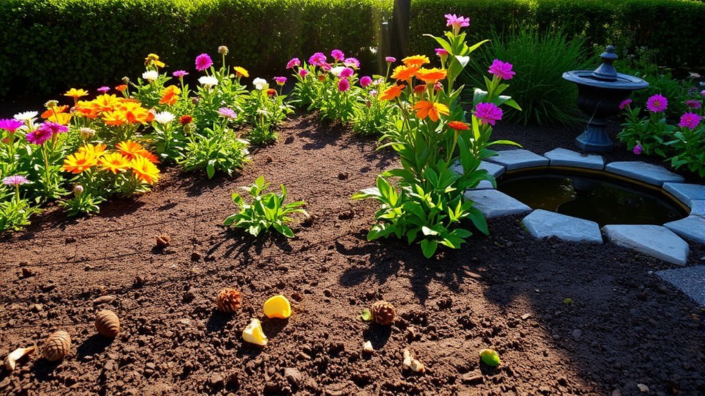 maintain a tidy cat free garden