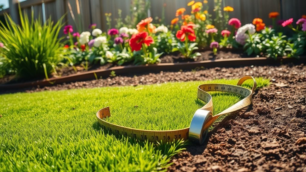 measure garden size accurately