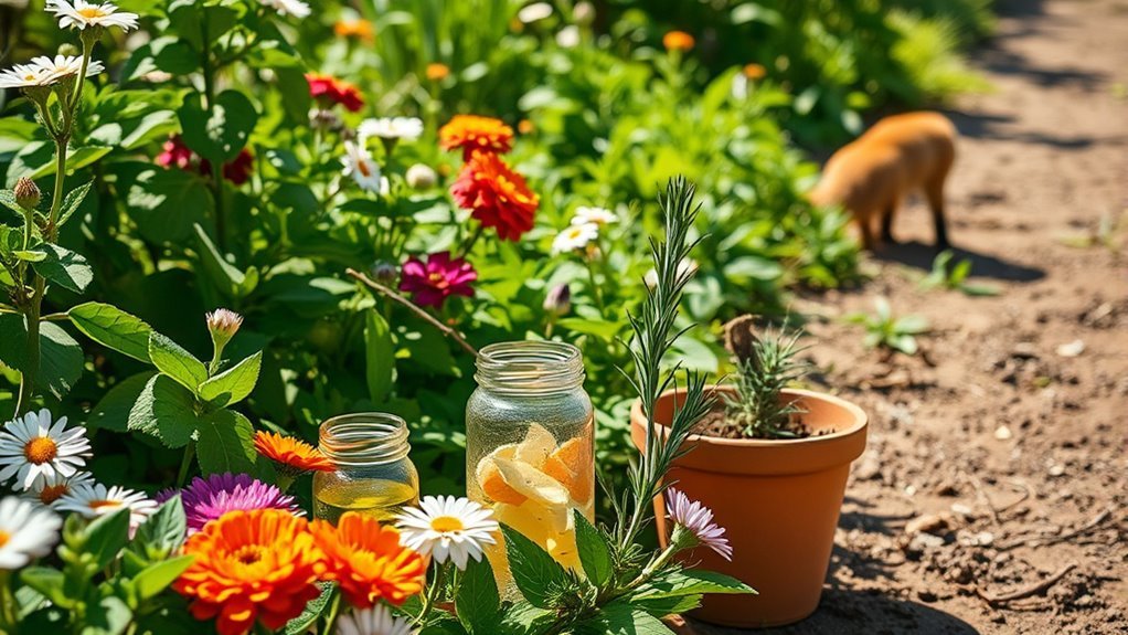 natural scents repel foxes