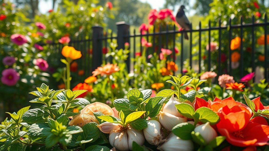 natural scents repel pigeons