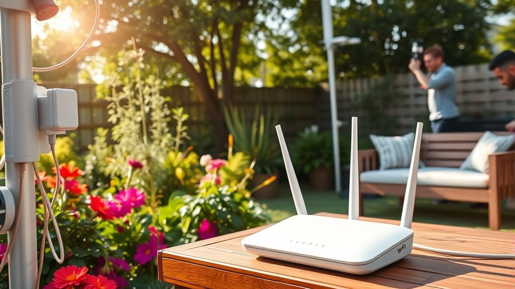 optimal outdoor wifi placement