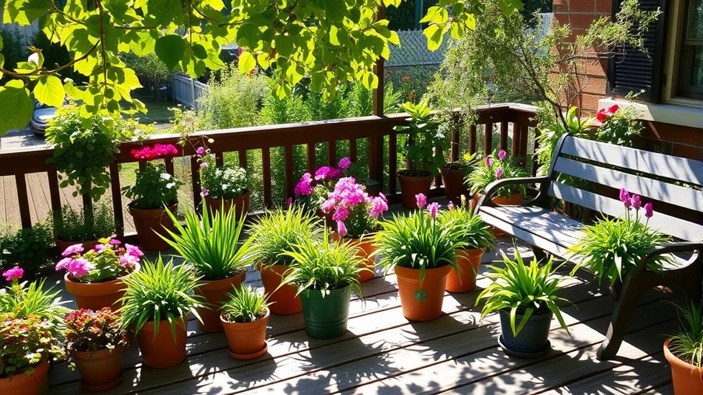optimal sunlight and access