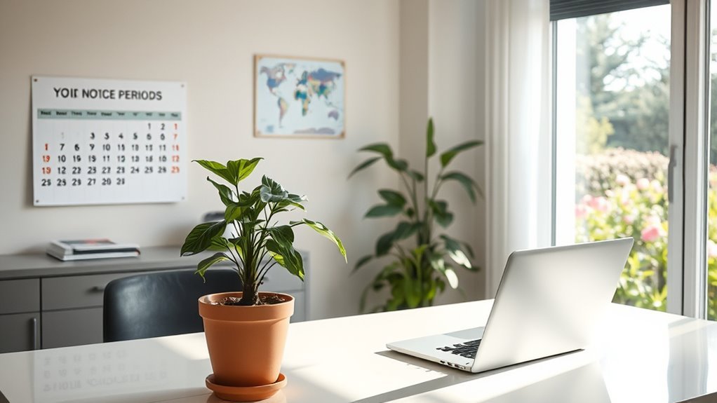 paid leave during notice