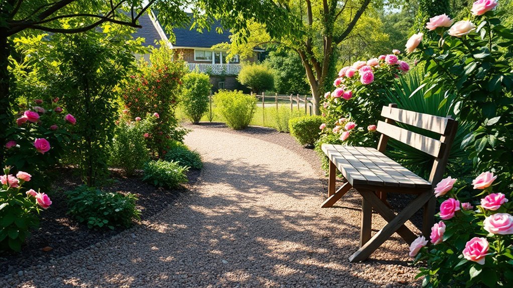 path width considerations for gardens