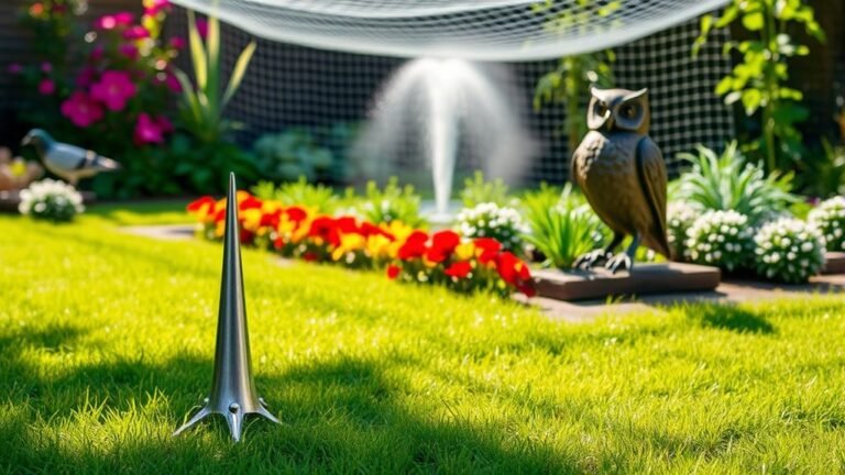 pigeon control garden tips