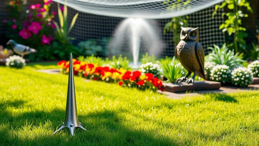 pigeon control garden tips