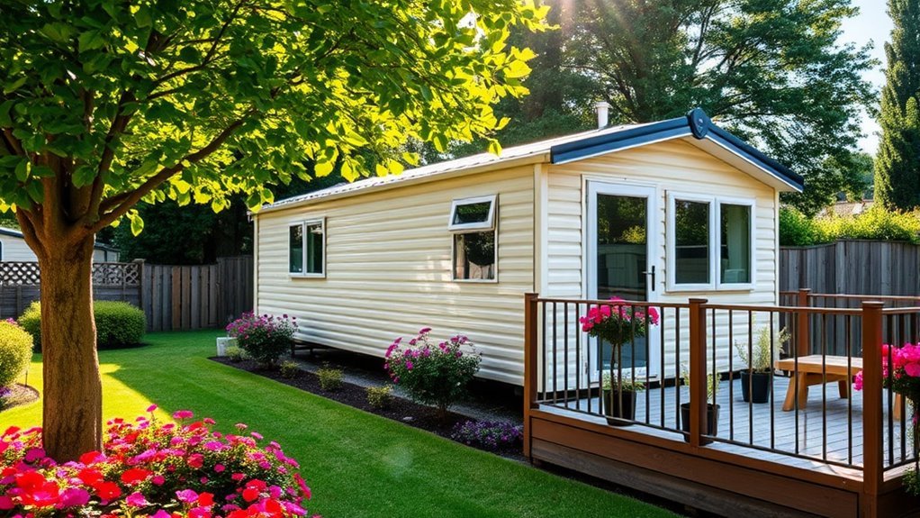 planning permission for garden caravan