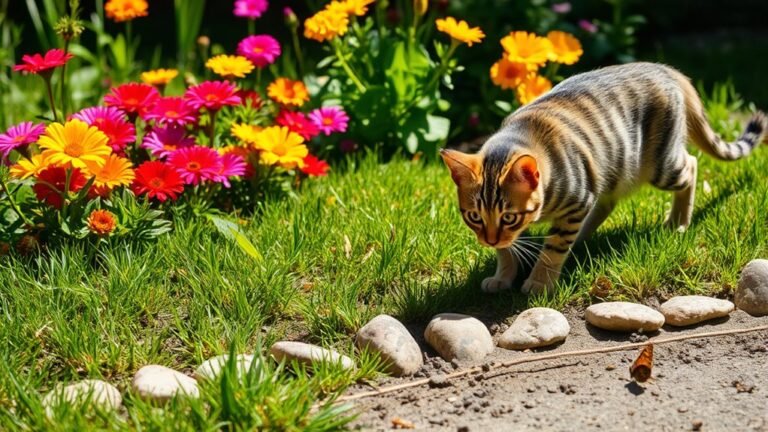 preventing garden cat waste