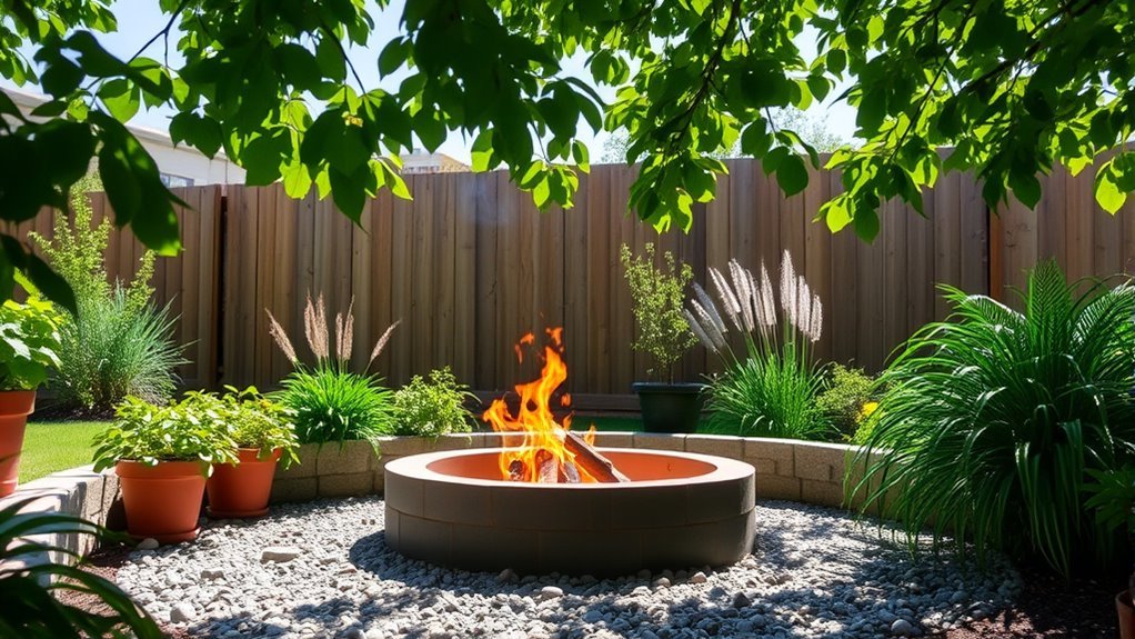 safe fire placement guidelines