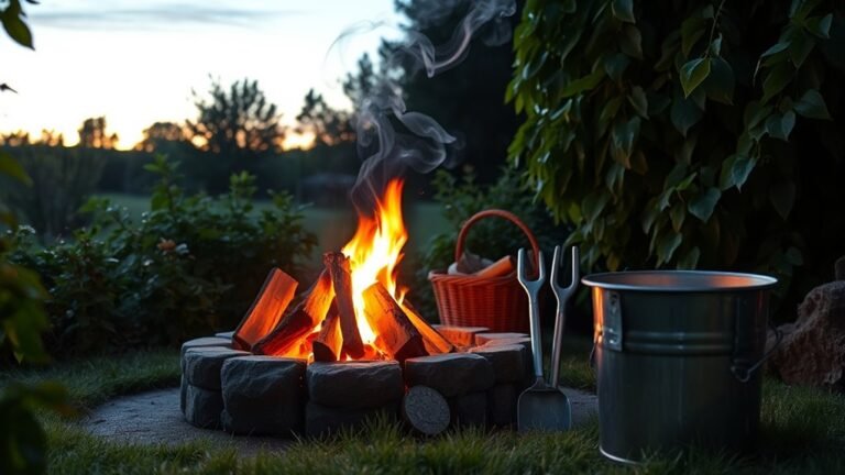 safe outdoor wood burning