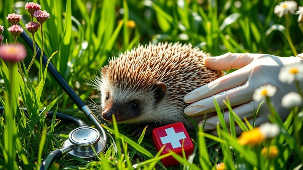 signs of hedgehog illness