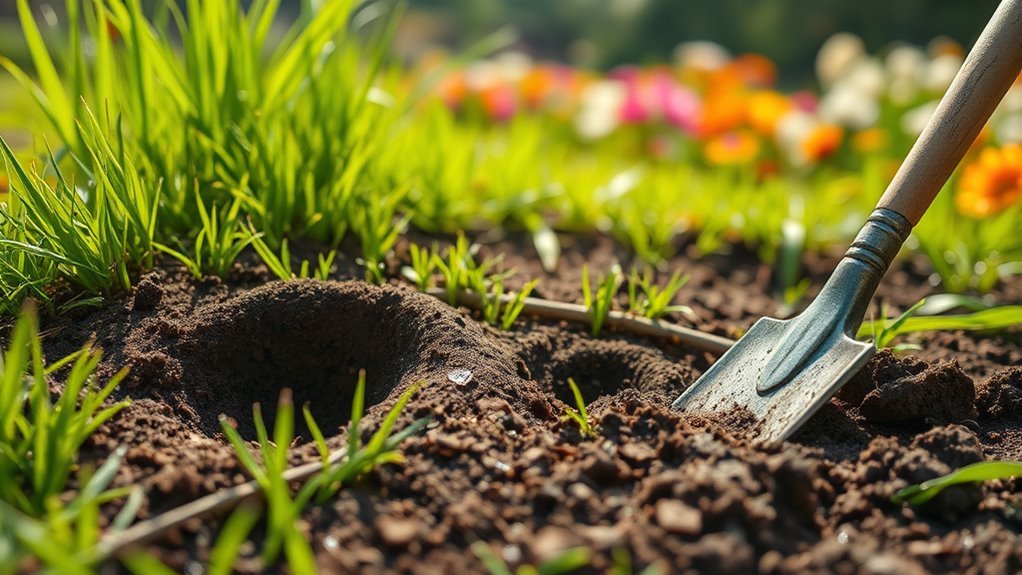 signs of mole activity