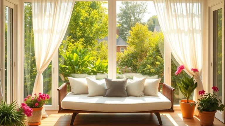 sleeping in garden rooms