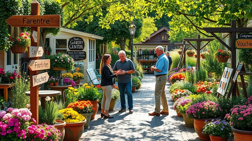 support local garden shops