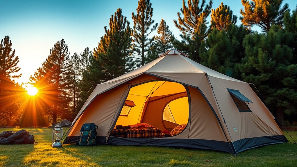 top 8 person camping tents