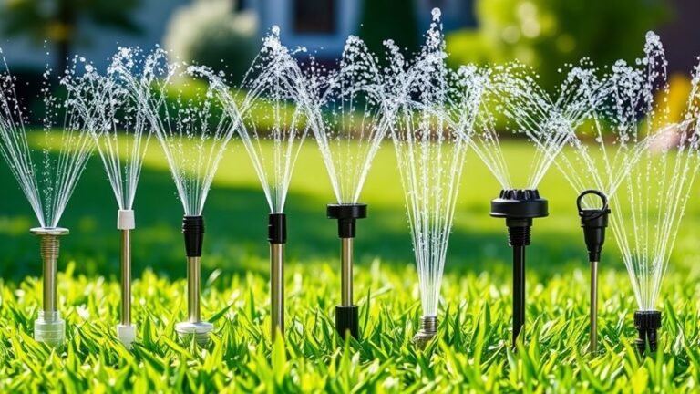 top above ground sprinkler options