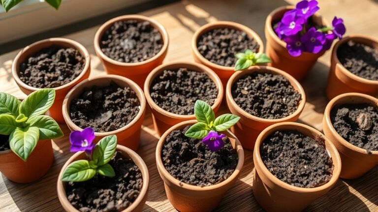 top african violet soils