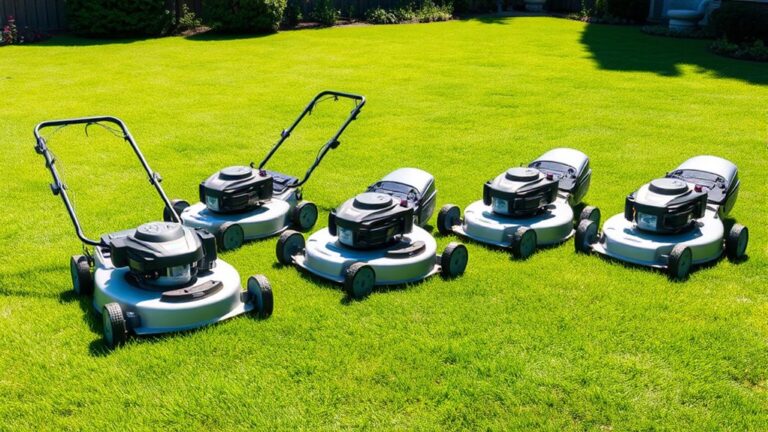 top aluminum deck mowers